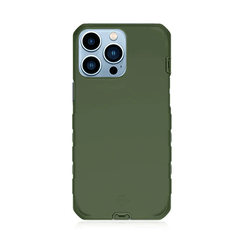 Itskins Supreme Solid iPhone 13 Pro Max Cover - Olive Green - Tashqila
