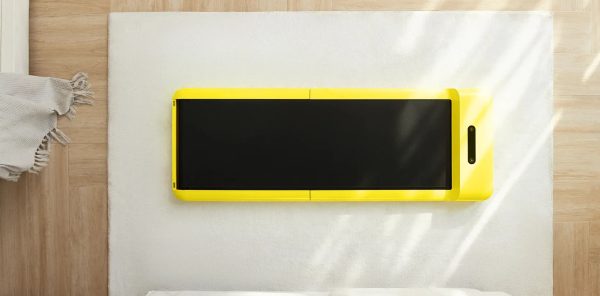 King Smith C2 Smart Foldable Walking Pad - Yellow - Tashqila