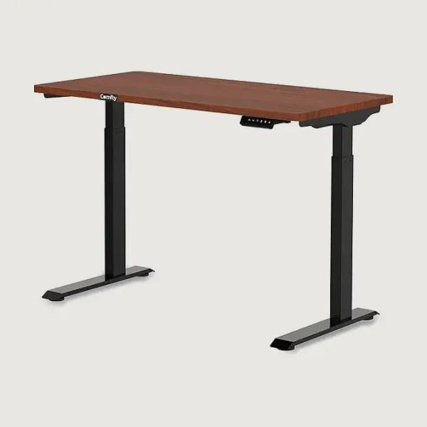 King Smith Smart Height Adjustable Table - Brown - Tashqila