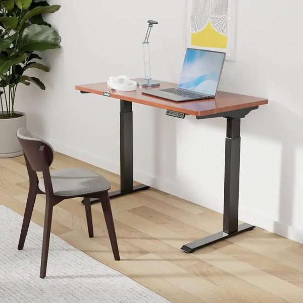 King Smith Smart Height Adjustable Table - Brown - Tashqila