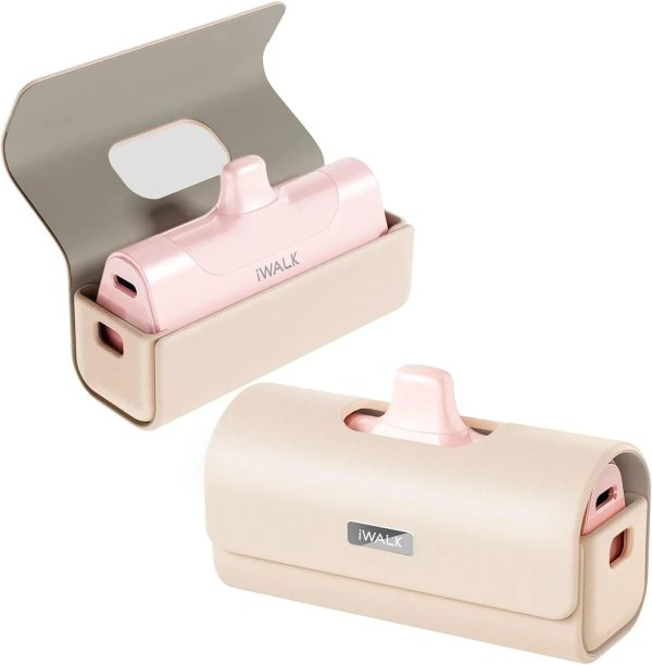 iWalk Linkpod Bags For Pocket Battery - Pink - Tashqila