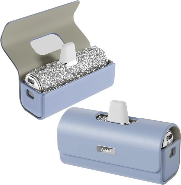 iWalk Linkpod Bags For Pocket Batttery - Purple - Tashqila