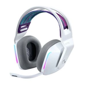 Logitech G733 Lightspeed Wireless RGB Gaming Headset - White - Tashqila