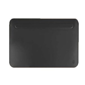 Wiwu Skin Pro Slim Stand Sleeve For Macbook 13 - Black - Tashqila
