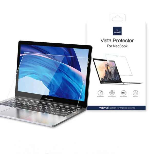 Wiwu Vista Series Screen Protector For Macbook 13 - Clear - Tashqila