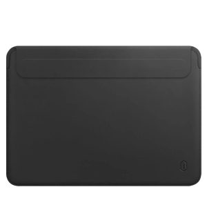 Wiwu Skin Pro 2 Pu Leather Sleeve For Macbook Pro 16 - Black - Tashqila