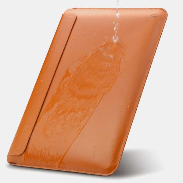 Wiwu Skin Pro Slim Stand Sleeve For Macbook Pro 16 - Brown - Tashqila