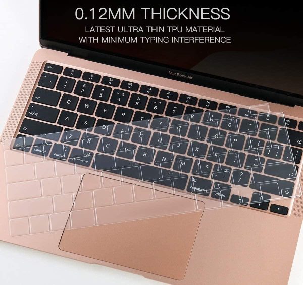 Wiwu Laptop Keyboard Protector For Macbook Air 13 - Clear - Tashqila