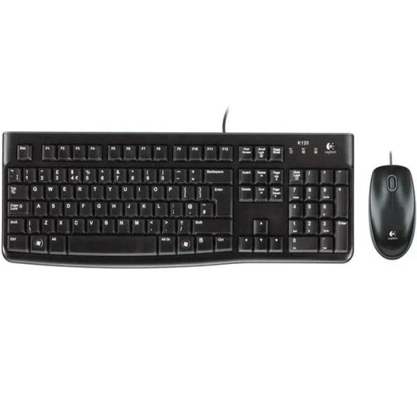 Logitech MK120 wired Keyboard & Mouse - Arb/Eng - Tashqila