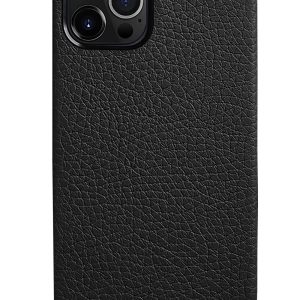 Melkco iPhone 12 & 12 Pro Origin Paris Premium Leather Cover - Black - Tashqila