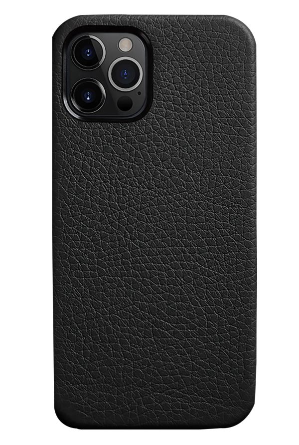 Melkco iPhone 12 & 12 Pro Origin Paris Premium Leather Cover - Black - Tashqila