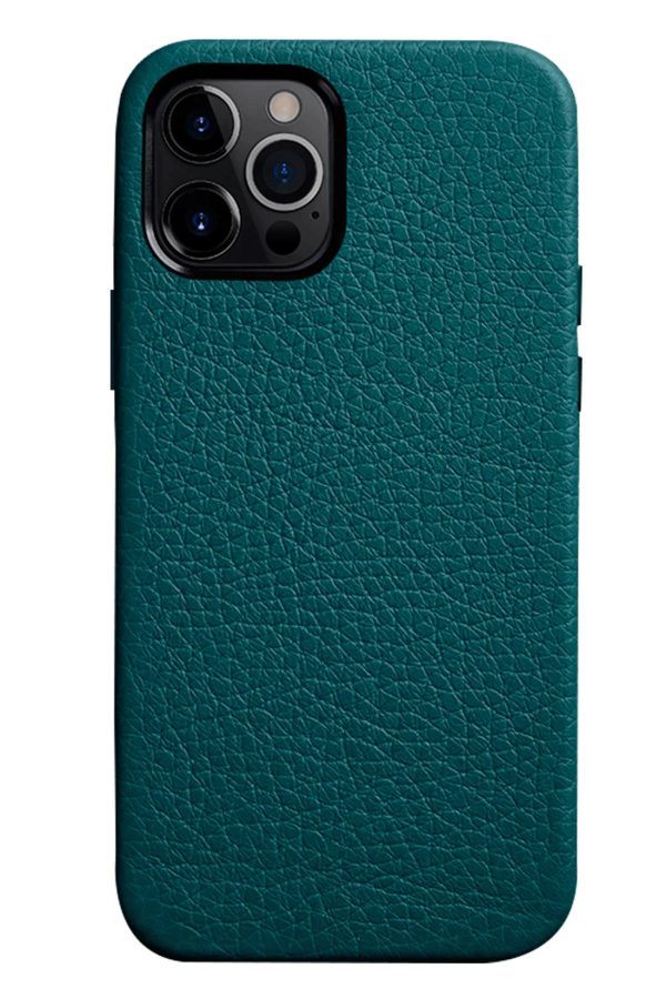 Melkco iPhone 12 & 12 Pro Origin Paris Premium Leather Cover - Lake Blue - Tashqila