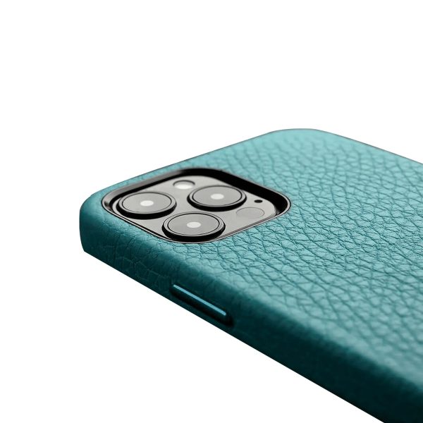 Melkco iPhone 12 & 12 Pro Origin Paris Premium Leather Cover - Lake Blue - Tashqila