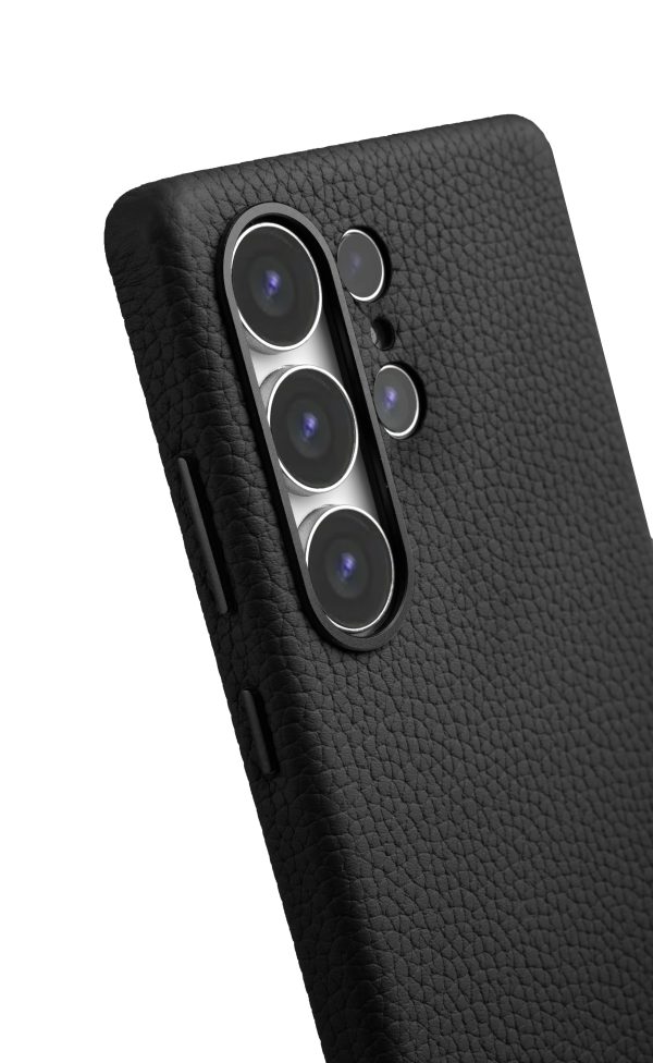 Melkco Samsung S25 Ultra Premium Leather Magsafe Cover - Black - Tashqila