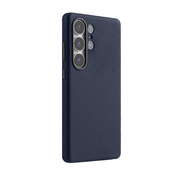 Melkco Samsung S25 Ultra Premium Leather Magsafe Cover - Blue - Tashqila