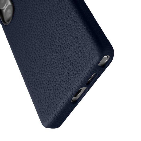 Melkco Samsung S25 Ultra Premium Leather Magsafe Cover - Blue - Tashqila