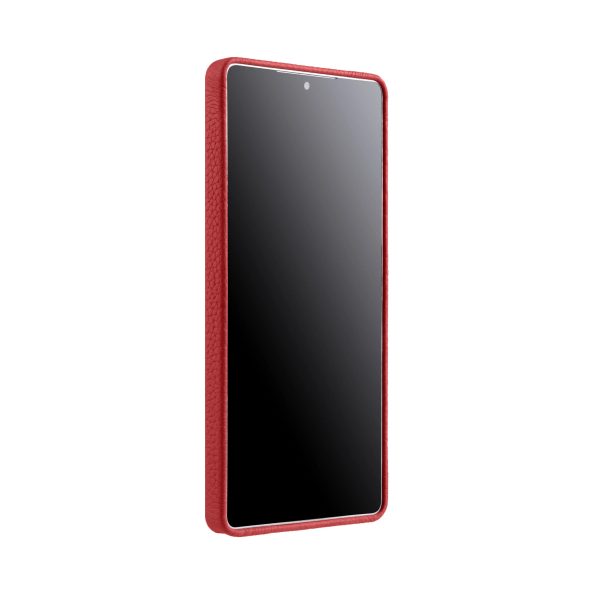 Melkco Samsung S25 Ultra Premium Leather Magsafe Cover - Red - Tashqila