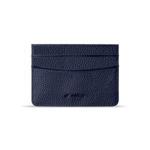 Melkco Card Holder Origin Series Premium Leather - Dark Blue - Tashqila