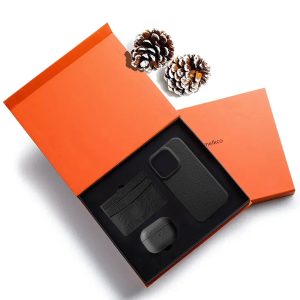 Melkco Premium Leather Gift Set - Black - Tashqila