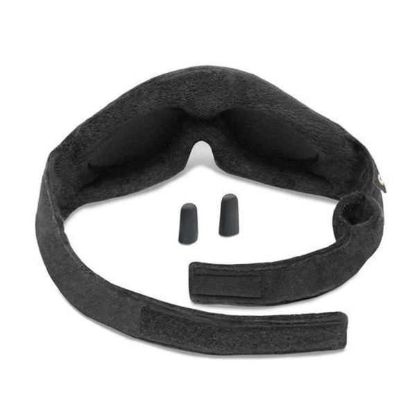 CABEAU Midnight Magic Sleep Mask - Black - Tashqila