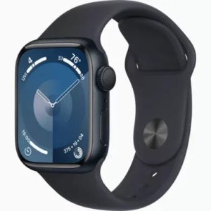Apple Watch Series 9 GPS 45mm Midnight Aluminium Case with Midnight Sport Band – Regular - Tashqila