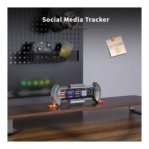 Divoom Times Gate Informative LED Display - Silver - Tashqila