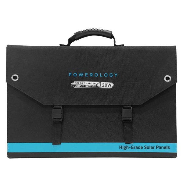Powerology 120W Universal Foldable Solar Panel - Tashqila
