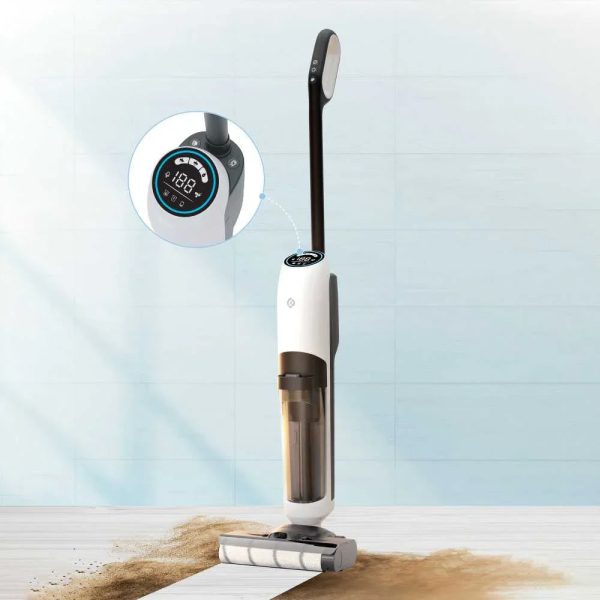 Powerology 4000mAh Multi Surface Self-Cleaning Vacuum - White - Tashqila