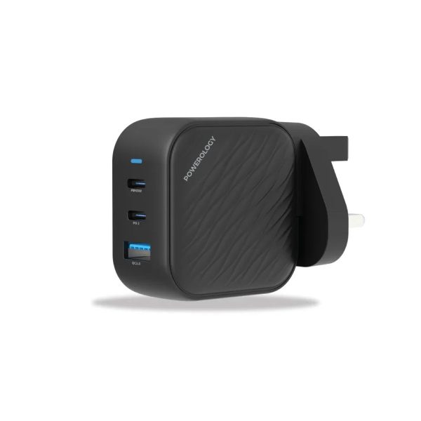 Powerology 65W GaN Ultimate Dual PD Charger UK - Tashqila