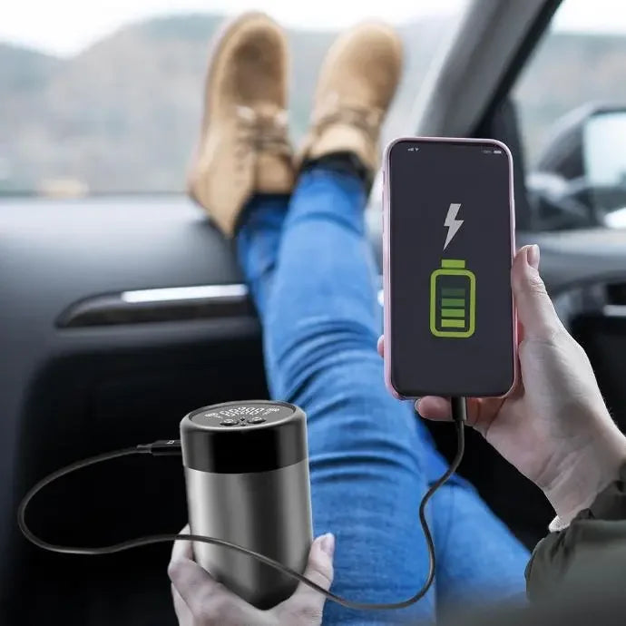 Powerology Cordless Portable Air Compressor - Tashqila