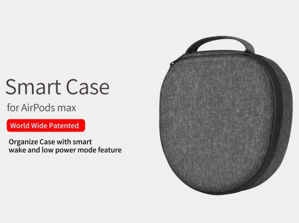 Wiwu Smart Case For Apple Airpod Max - Gray - Tashqila