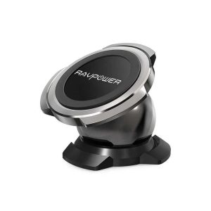 Ravpower Ultra-Compact Magnetic Car Phone Holder/Mount – Black - Tashqila
