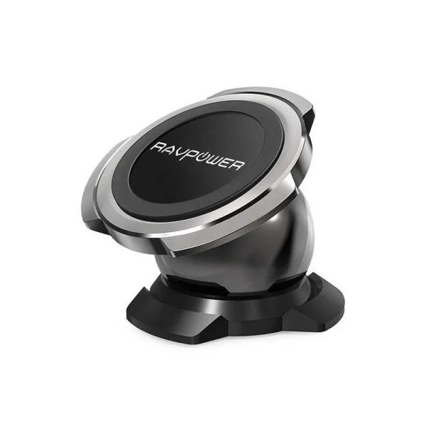 Ravpower Ultra-Compact Magnetic Car Phone Holder/Mount – Black - Tashqila
