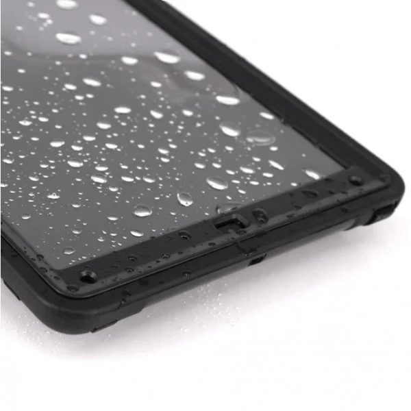 Armor-X Rin Series Case For iPad Pro 11 (2020) Rainproof Military Grade Rugged Case With Hand Strap & Kick-Stand & Pen Holder - Black - Tashqila