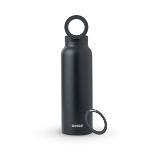 Ringo MagSafe Water Bottle 1 Litre (32oz) Black - Tashqila