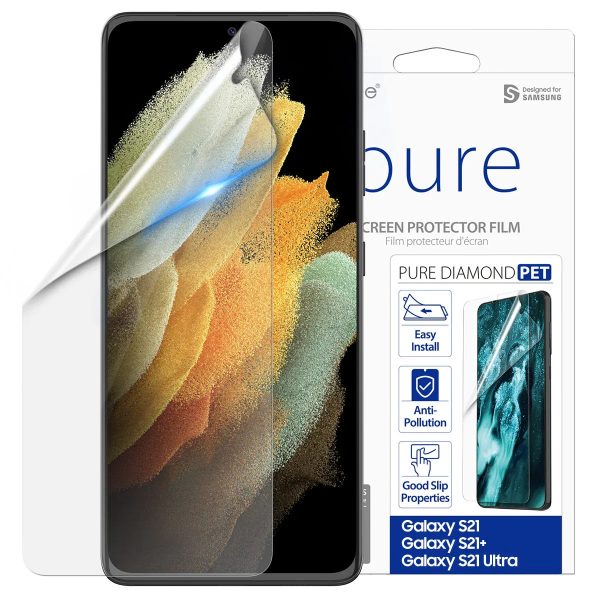 Araree Pure Diamond Screen Protector For Samsung Galaxy S21 Plus - Clear - Tashqila
