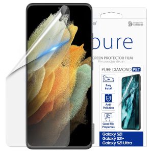 Araree Pure Diamond Screen Protector For Samsung Galaxy S21 - Clear - Tashqila