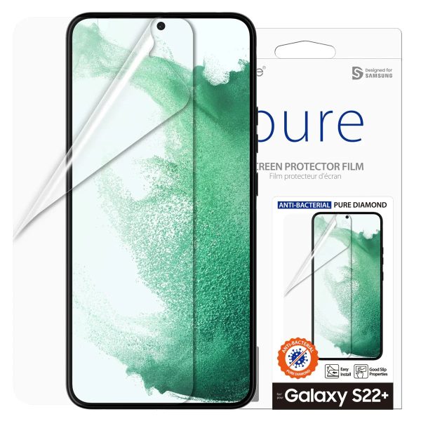 Araree Pure Diamond Screen Protector For Samsung Galaxy S22 Plus - Clear - Tashqila
