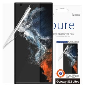 Araree Pure Diamond Screen Protector For Samsung Galaxy S22 Ultra - Clear - Tashqila