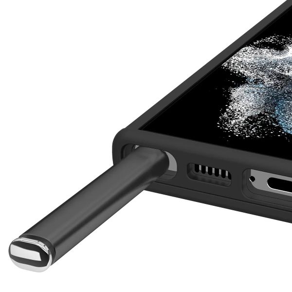 Araree Air Slot Case with card Slot For Samsung Galaxy S23 Ultra -Black - Tashqila