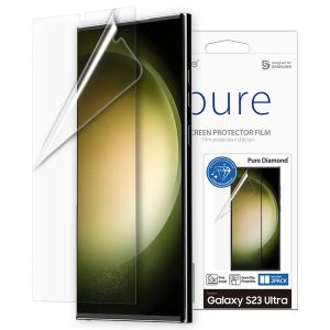 Araree Pure Diamond Film Screen Protector For Samsung Galaxy S23 Ultra - Clear ( 2 Pcs ) - Tashqila