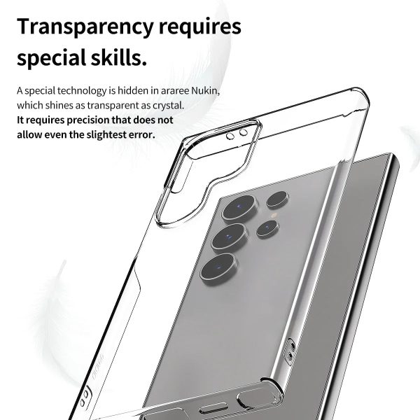 Galaxy S24 Ultra Araree Nukin Case - Clear - Tashqila