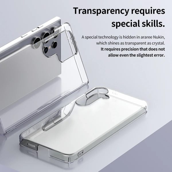 Galaxy S24 Ultra Araree Nukin Case - Clear - Tashqila