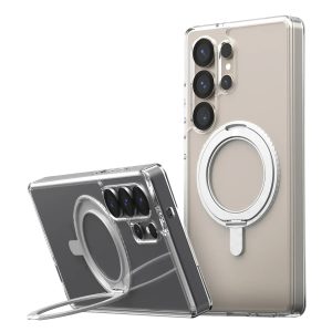 Araree Samsung S25 Ultra Duple Stand Magsafe Case - Clear - Tashqila