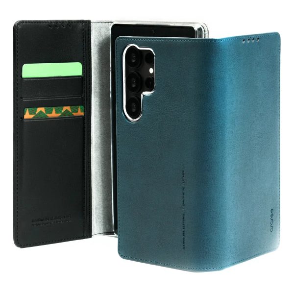 Araree Samsung S25 Ultra Mustang Diary Case - Black - Tashqila