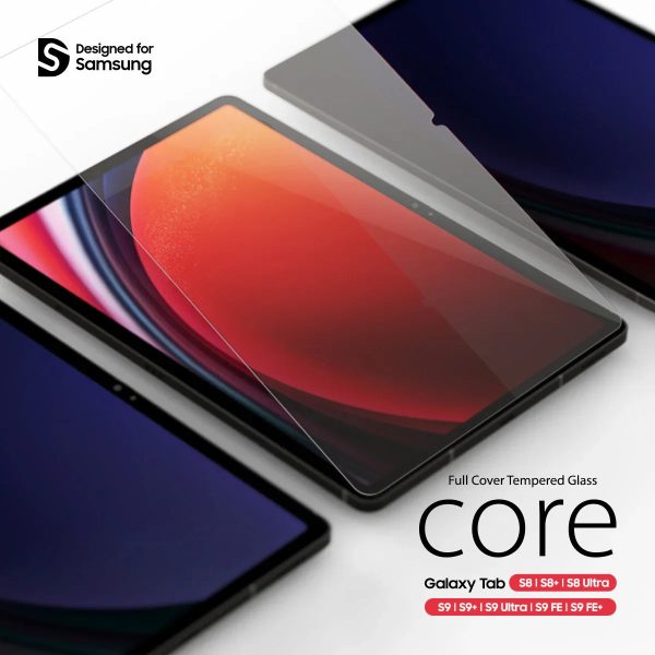 Araree Front Core Glass For Tab S9FE / S8 / S9- Clear - Tashqila