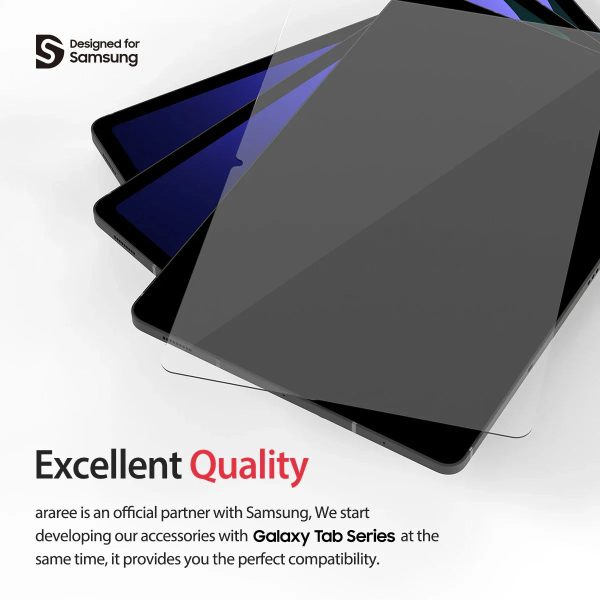 Araree Front Core Glass For Tab S9FE / S8 / S9- Clear - Tashqila
