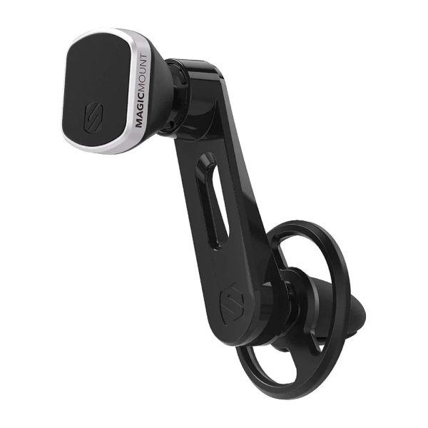 SCOSCHE Black Magnetic Car Mount Free Flow Vent with Adjustable Arm - Tashqila