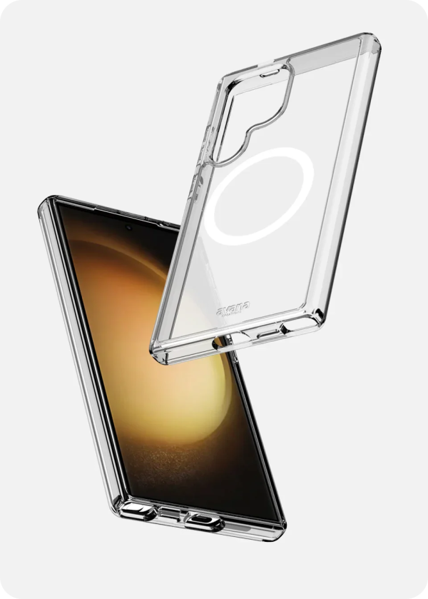 Samsung S25 Ultra MagSafe Cover Itskins Avana Ice Clear