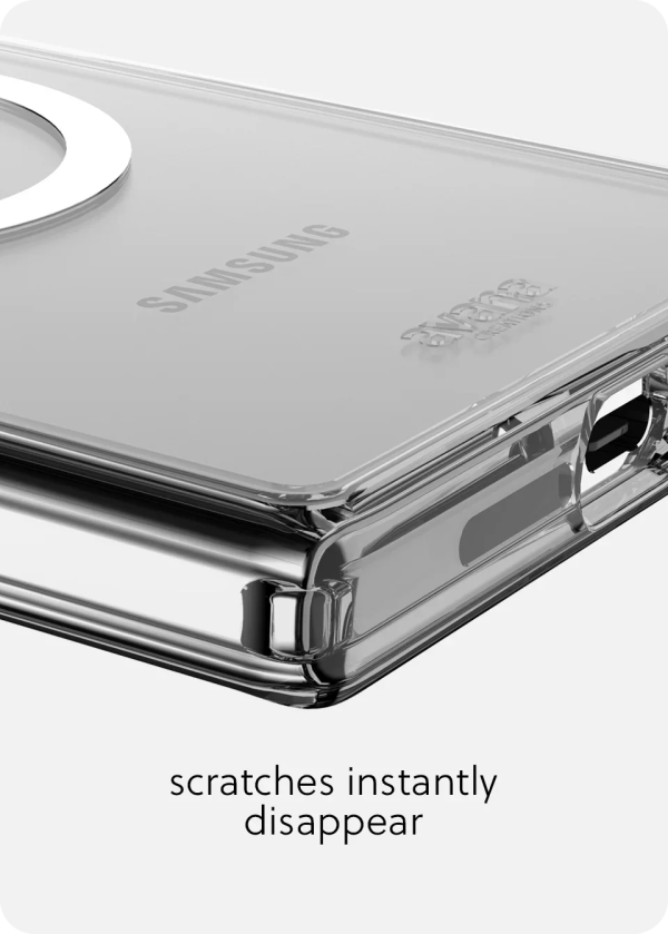 Samsung S25 Ultra MagSafe Cover Itskins Avana Ice Clear